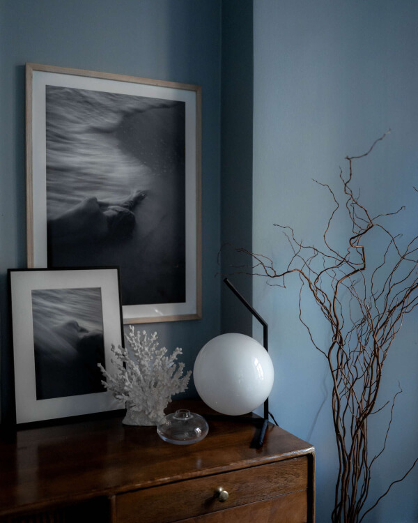 Wall art inspiration. Photo Art by Lisa Olsson, artwork named Aligned With The Sea II.